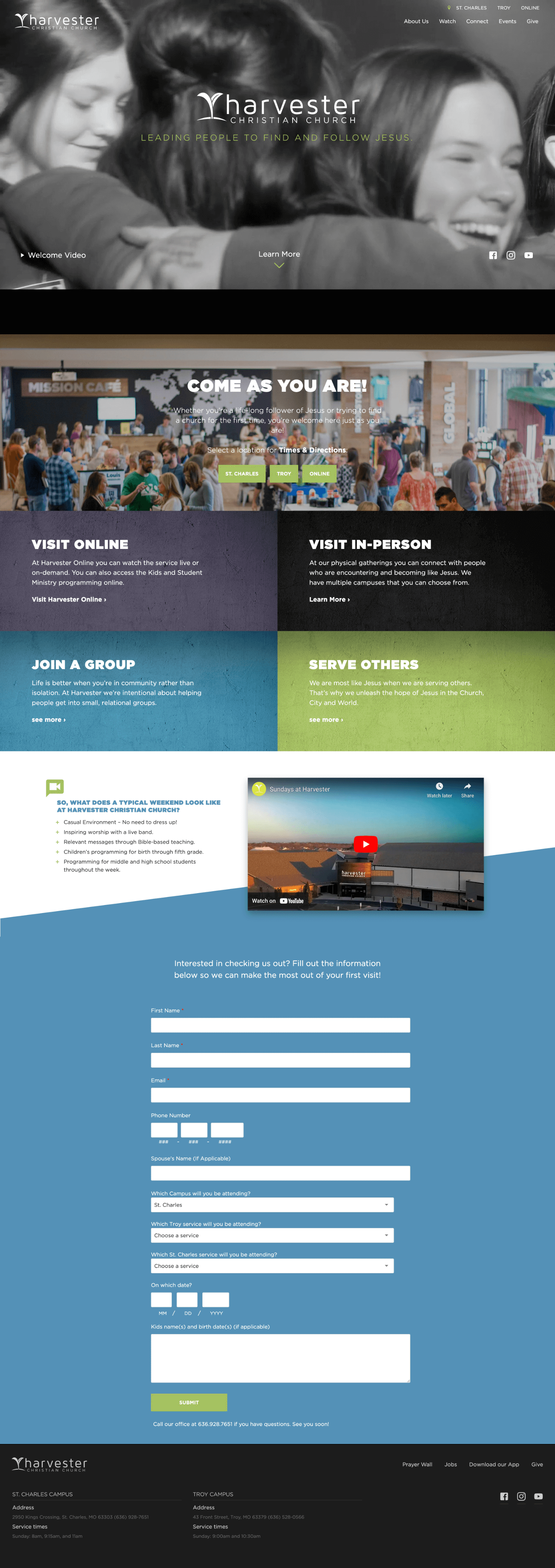 Church Media Squad - Website Redesign Portfolio - SocialSermons